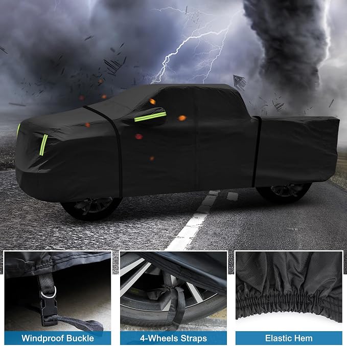 Car Cover for Toyota Tacoma Truck 2005-2025 for Xtra/Access/Double Cab SB - Image 4