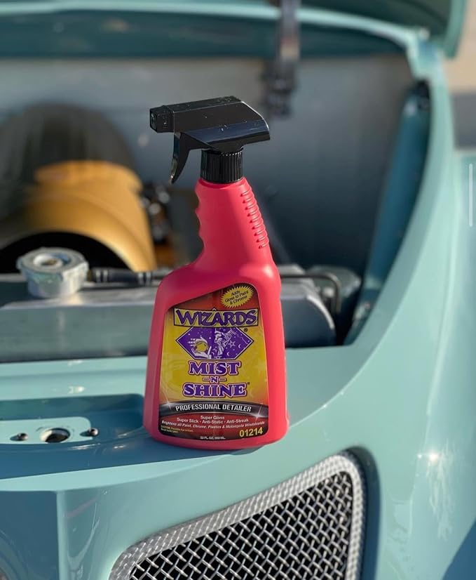 Wizards Mist-N-Shine Detail Spray - 22 Oz - Multi-Purpose High Gloss Finish - Image 8