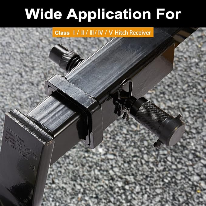 Trailer Hitch Lock Set, Solid Locking Hitch Pin - Image 2