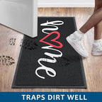 EARTHALL Door Mat 2-Pack Outside Inside Home Doormat 30"x17.5" Durable Floor - Image 4