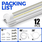 Barrina 8FT LED Shop Light, 100W 15000LM 6500K Super Bright White, Linkable - Image 9