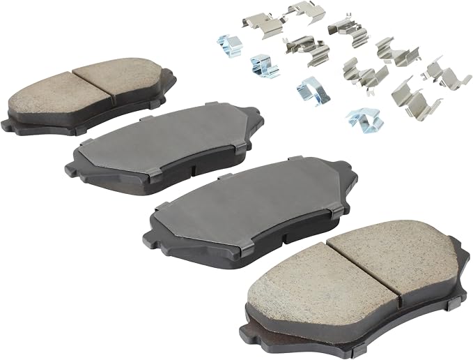 Premium Ceramic Front Brake Pads Compatible - Image 2