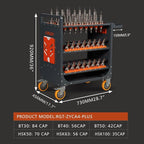 CNC Tool Organizers Service Carts, Large Capacity CNC Tool Holder Storage Cart - Image 2