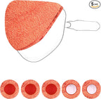 XINDELL 5 Pack Microfiber Pads – Replacement Heads Cover by XINDELL