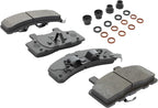 Premium Semi-Metallic Front Brake Pads Compatible - Image 2