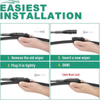 26" 18" 16" Windshield Wiper Blades Replacement - Image 8