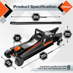 Floor Jack 2.5 Ton, Low Profile Floor Jack - Image 3