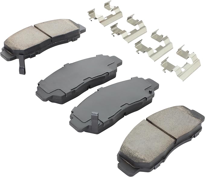Premium Ceramic Front Brake Pads Compatible - Image 2