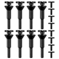 Die Grinder Accessories 3/8" & 1/4" Arbor Hole, 8 Pack Mounting Mandrel by AOKLIT