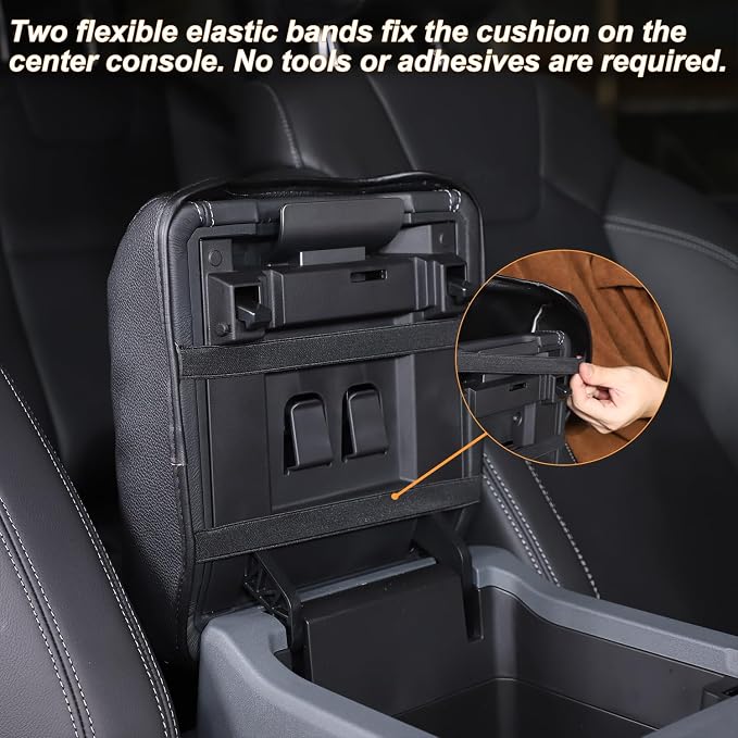 Car Armrest Box Cover Protector Compatible - Image 6