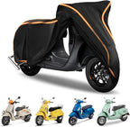 Waterproof Motorcycle Cover for Vespa GTV, Vespa GTS, Outdoor 420D Bike Cover by BIGACOVER