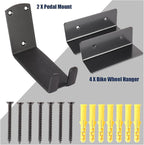 Bike Wall Mount, Pedal Mount Bike Rack - Image 4