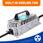 58.4V 20A LiFePO4 Battery Charger Support 0V Restart Charging Function - Image 3