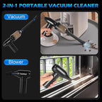 Air Duster Jet and Vacuum 2 in 1, 4 Gears Adjust, Rechargeable Portable - Image 5