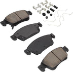 Premium Ceramic Front Brake Pads Compatible - Image 2