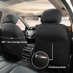 GIANT PANDA 2 Pack Front Mesh Seat Covers Custom Fit Toyota Tacoma 2016 2017 - Image 3