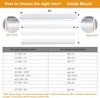 Persilux Cordless Zebra Blinds for Indoor Windows, Free-Stop Zebra Blinds - Image 7