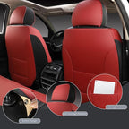 Leather Car Seat Covers, Car Seat Protector Waterproof, Seat Covers Full Set - Image 8