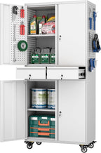 Metal Garage Storage Cabinet by GANGMEIMENTALSTORAGECABINET