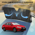 Windshield Sun Shade for Toyota Camry 2012-2017 - Image 3