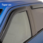 Window Visors Rain Guards for 2019-2025 Dodge Ram 1500 Quad Cab, Window Vent - Image 4