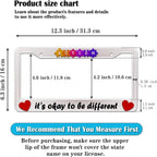 Automotive Exterior Accessories Multicolor License Plate Frames Autism It’s - Image 2
