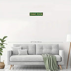 DINING ROOM Non-Embossed Vintage Metal Tin Street Sign Bar Cafe Garage Cave - Image 3