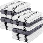 HOMEXCEL Microfiber Cleaning Cloth, Kitchen Towels 12 Pack, Lint Free, by HOMEXCEL