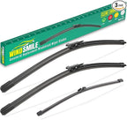 24" 18" 11" Windshield Wiper Blades Replacement by WINDSMILE