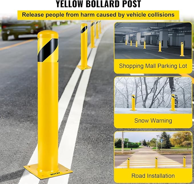 4.5x48 Inch Safety Bollard Post - Image 7