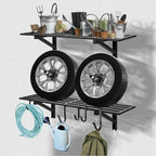 2 Pack Heavy Duty Garage Wall Shelving, Holds 200 lbs Each, Garage Shelving - Image 7