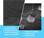Deluxe Motorcycle Cover, Waterproof All Weather Outdoor Protection Universal - Image 4