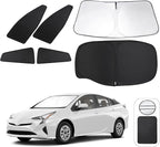 TINGLU Window Shades for Toyota Prius Hatchback 2016-2022 Accessories Car Side by TINGLU