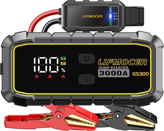 GS300 Jump Starter by LIFMOCERHOME