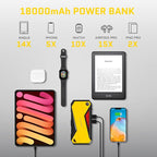 DBPOWER Peak 1600A 18000mAh Portable Car Jump Starter Battery Booster - Image 5