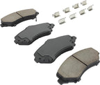 Premium Ceramic Front Brake Pads Compatible - Image 2