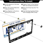 Topographic Map License Plate Frames - Image 3