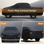 Kayme Truck Cover Custom Fit GMC Sierra Extended Cab Short Bed. Full Exterior - Image 5