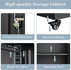 LUCYPAL Metal Storage Cabinet - Image 5