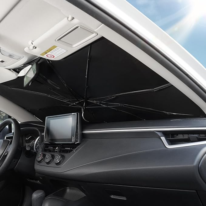 Umbrella Sunshade for Toyota Corolla Accessories 2025, Foldable Windshield - Image 4