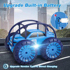 MaxTronic Amphibious Remote Control Car, Rechargeable RC Cars Toy 360° Flips - Image 3
