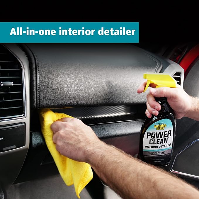 Invisible Glass 92024-4PK Power Clean Automotive Interior Detailer Cleaner - Image 2