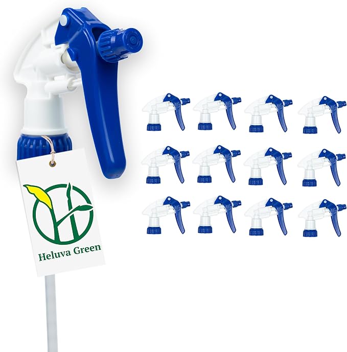 Spray Bottle Nozzle Replacement, Bottle Tops Only by HeluvaGreen
