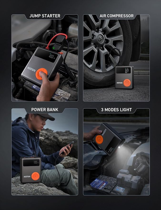 AstroAI Portable Car Jump Starter - Image 6