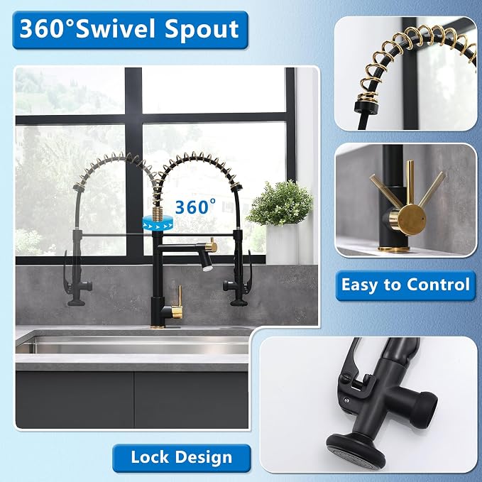 Fapully LED Kitchen Faucet - Image 5