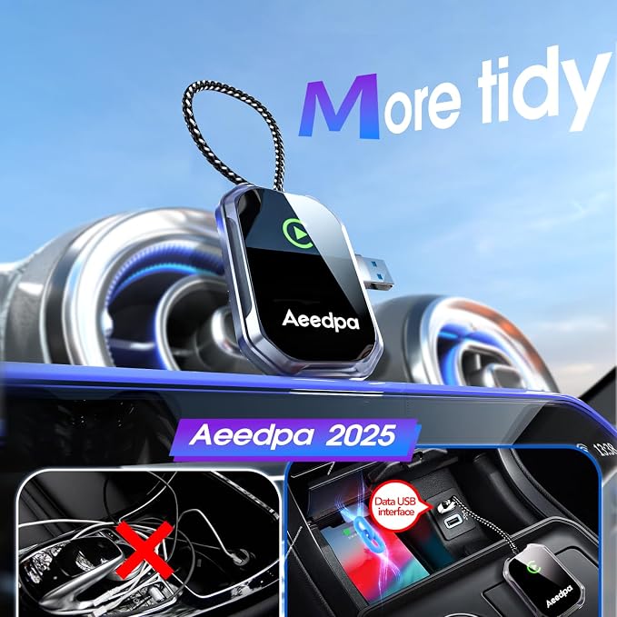 Mini Wireless CarPlay Adapter for iPhone - Image 3