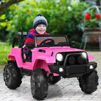 Costzon Ride On Car, 12V Battery Powered Electric Ride On Truck w/Parental - Image 3