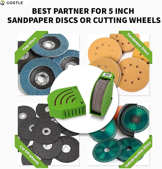 5 Inch Professional Sanding Discs Tool Storage Boxes Set - Image 6
