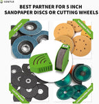 5 Inch Professional Sanding Discs Tool Storage Boxes Set - Image 6