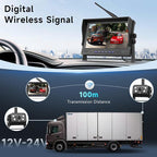 Hodozzy Wireless Backup Camera Digital System Kit, 9 Inch Dual Split Screen - Image 2